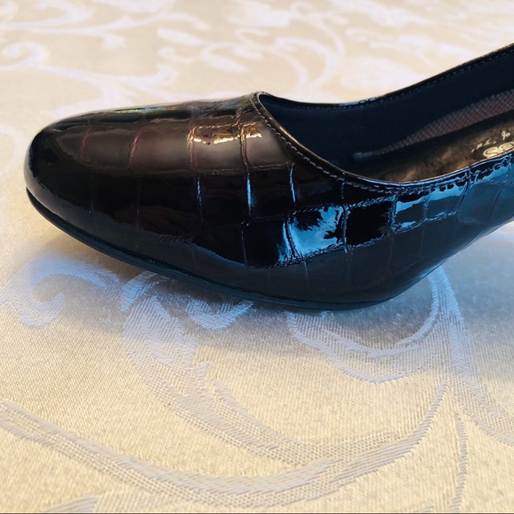 Walking Cradles Joy brown patent croco - Picture 4 of 12